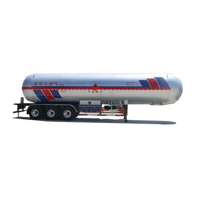 3 оси 60cbm LPG газовый резервуар прицеп для транспортировки пропана