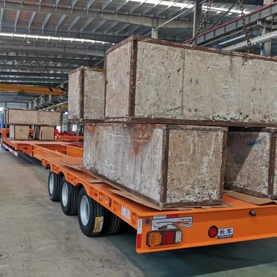 Тяжелогрузные трехосные 50 60 тонн Lowboy Lowbed Trailers Low Bed Semi Truck Trailer