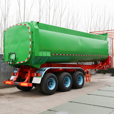 Jost 2&quot; Kingpin Tri Axle 40cbm Tipper/Dump Truck Semi Trailer для африканских клиентов