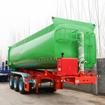 Jost 2&quot; Kingpin Tri Axle 40cbm Tipper/Dump Truck Semi Trailer для африканских клиентов