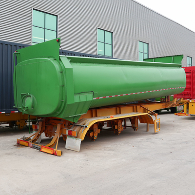 Jost 2&quot; Kingpin Tri Axle 40cbm Tipper/Dump Truck Semi Trailer для африканских клиентов