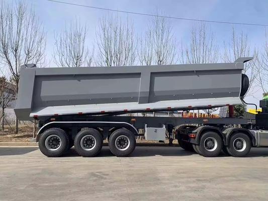 Двигатель вместимостью 4-6 л 6×4 приводное колесо U-образный задний наклонный откидный прицеп полуприцеп
