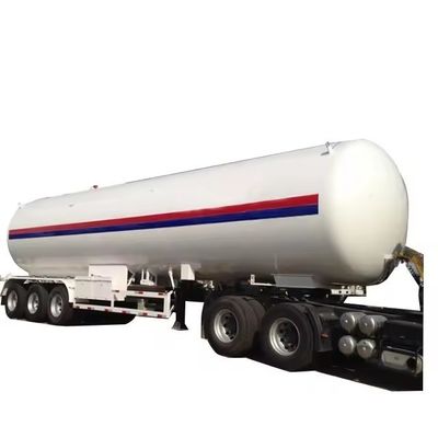 Плоская дорожная танкерная машина на СПГ полуприцеп 60000L 60m3 30t 25t 30t 25t Шина No 12