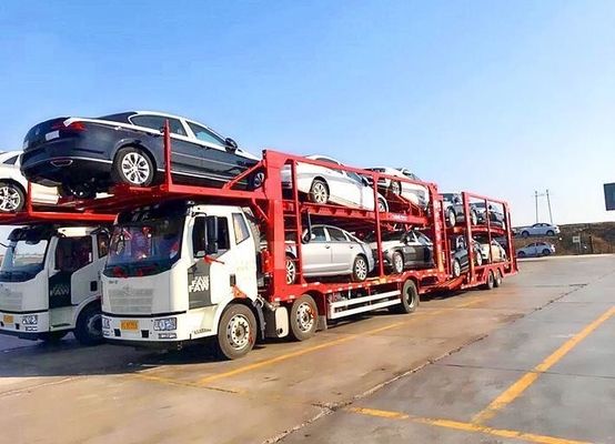 Поставка 2 оси 17м Автотранспортный прицеп Автотранспортный прицеп Грузовик для средней нагрузки