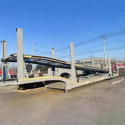 Полуприцеп с двумя осями 6 8 9 штук Автотранспортный прицеп с ABS в пределах вашего бюджета