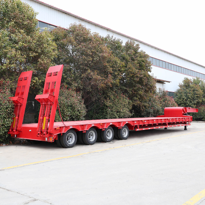 40t 50t 60t 100t Голубец Lowboy низкая кровать полуприцеп Размеры низкая кровать прицеп грузовика