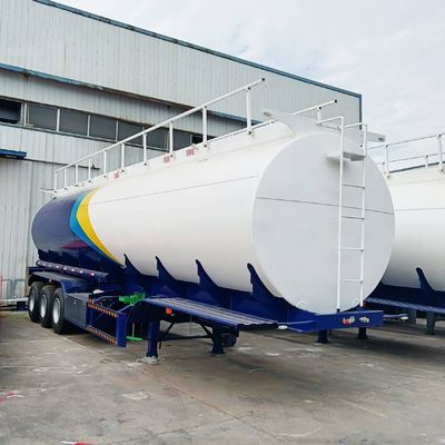 Настройка 2 оси 42000 литров нефтяной резервуар полуприцеп с 12 шинами