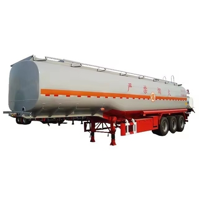 Сертификат ISO9001 4 оси 40 000L/45 000L тяжелый грузовой топливный бак с сырой нефтью полуприцеп