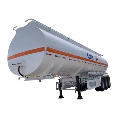 Сертификат ISO9001 4 оси 40 000L/45 000L тяжелый грузовой топливный бак с сырой нефтью полуприцеп