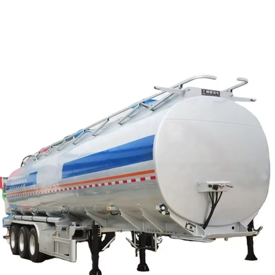 Сертификат ISO9001 4 оси 40 000L/45 000L тяжелый грузовой топливный бак с сырой нефтью полуприцеп