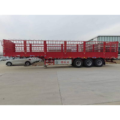 Транспортер скота 3-осевой заборный полуприцеп без антиблокировочной тормозной системы ABS