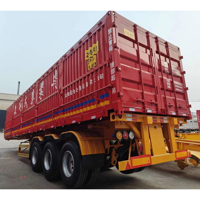 3 оси Bulk Fence Stake Semi-Trailer для железного грузового транспорта