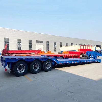 Плоская полуприцепка для 20 FT или 40 FT контейнеров BPW/Fuwa оси и блокируемая система
