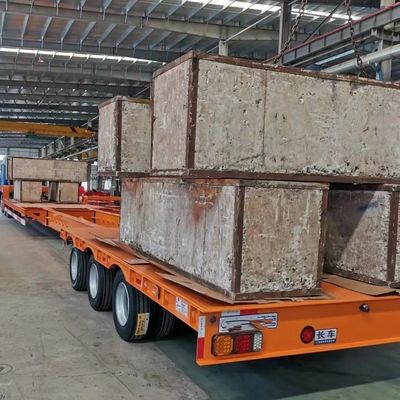 Плоская полуприцепка для 20 FT или 40 FT контейнеров BPW/Fuwa оси и блокируемая система
