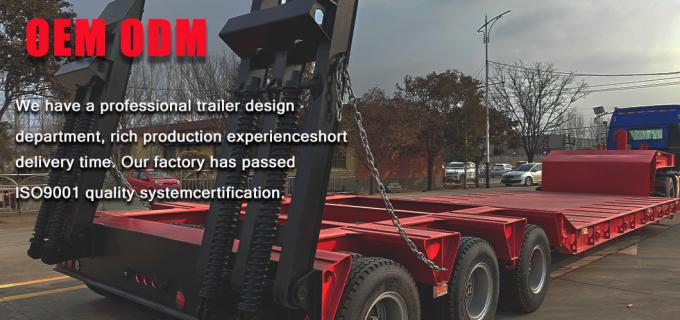 Manufacturer′ S Direct Sales Wholesale Price 2-Axle Heavy-Duty 40 Ton 60tons Flatbed Semi-Traile