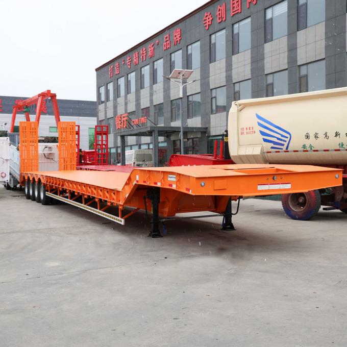 Manufacturer′ S Direct Sales Wholesale Price 2-Axle Heavy-Duty 40 Ton 60tons Flatbed Semi-Traile
